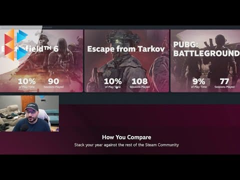 Steam Replay 2025 - ئەمساڵ چیمان کردووە